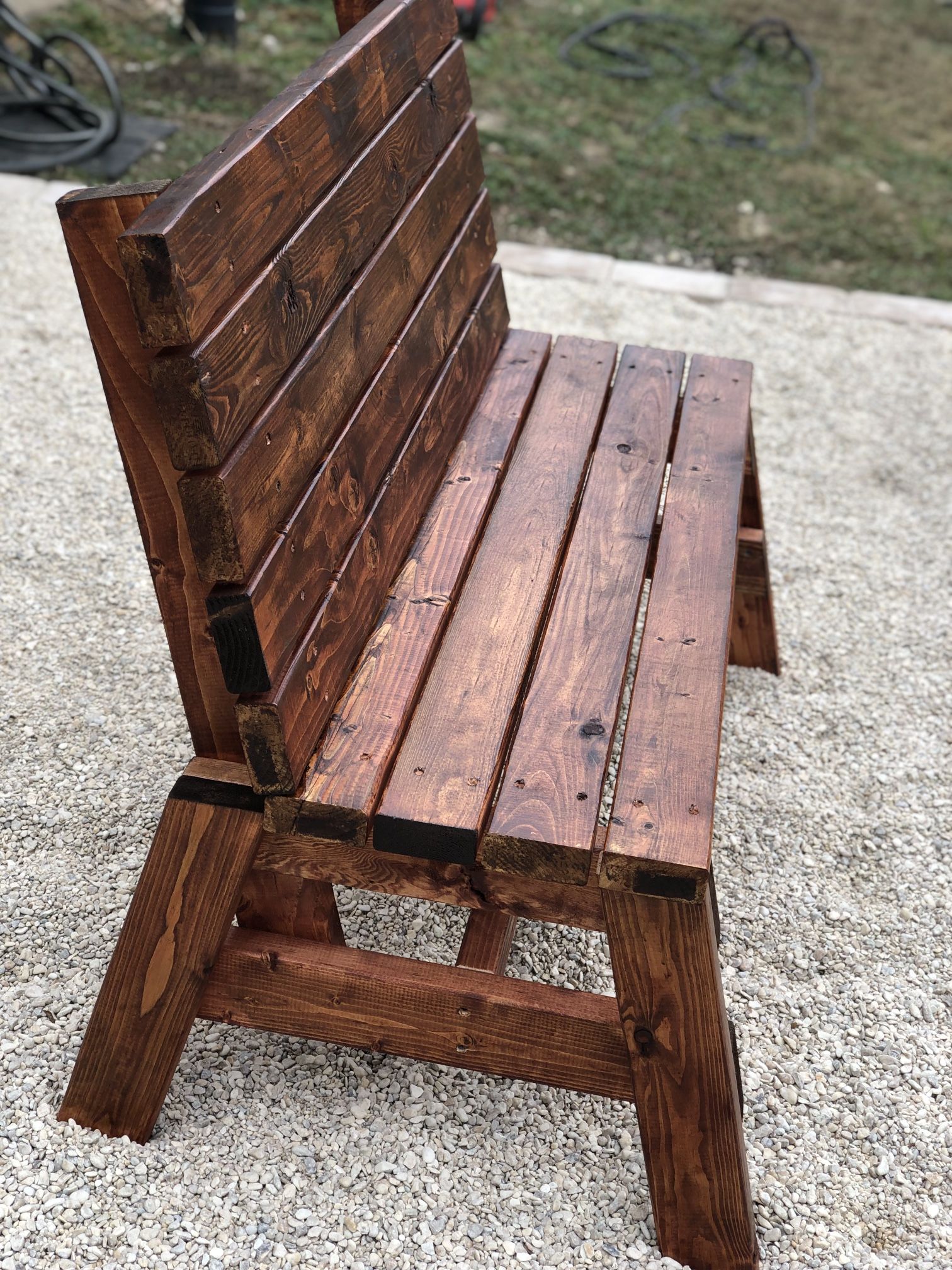 Handmade Wooden Bench Set for Sale in San Antonio, TX OfferUp