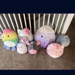 Squish Mallows   Grande Y Medianos En Muy Buenas Condiciones Todos Por $100  