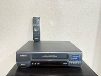 Samsung VCR with Remote