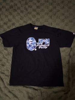 BAPE ABC Camo JPN Katakana Souvenir Tee - Black