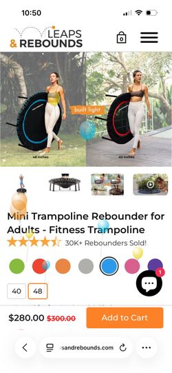 Trampoline Leaps & Rebounds
