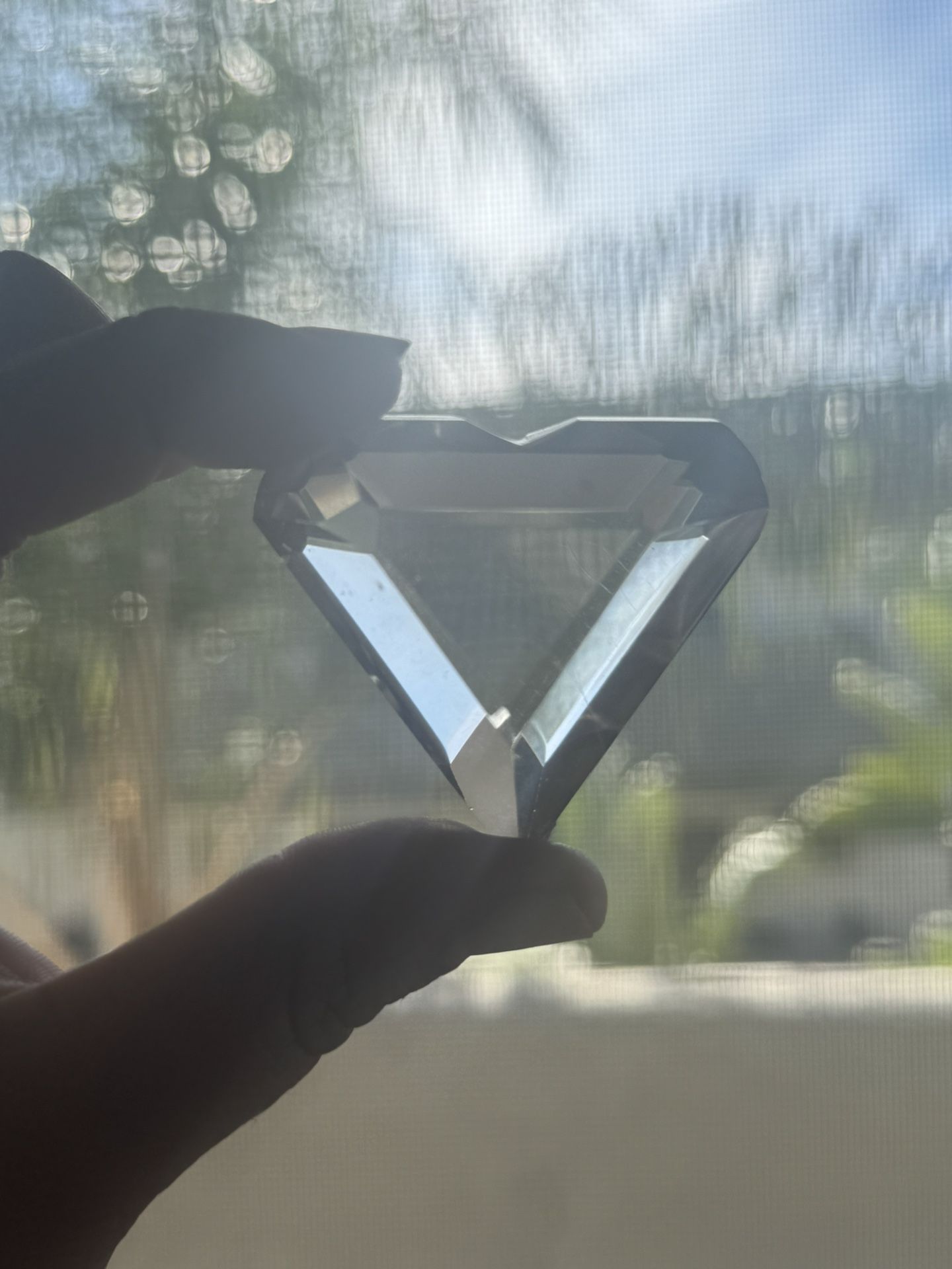 Natural Citrine Heart