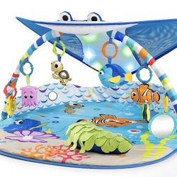 Bright Starts Disney Baby Finding Nemo Mr. Ray Ocean Lights & Music Gym