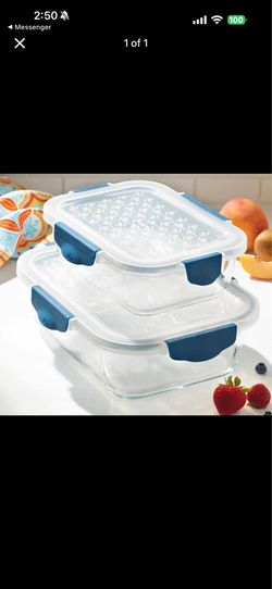 Princess House Glass Containers