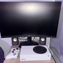 xbox series s gaming setup