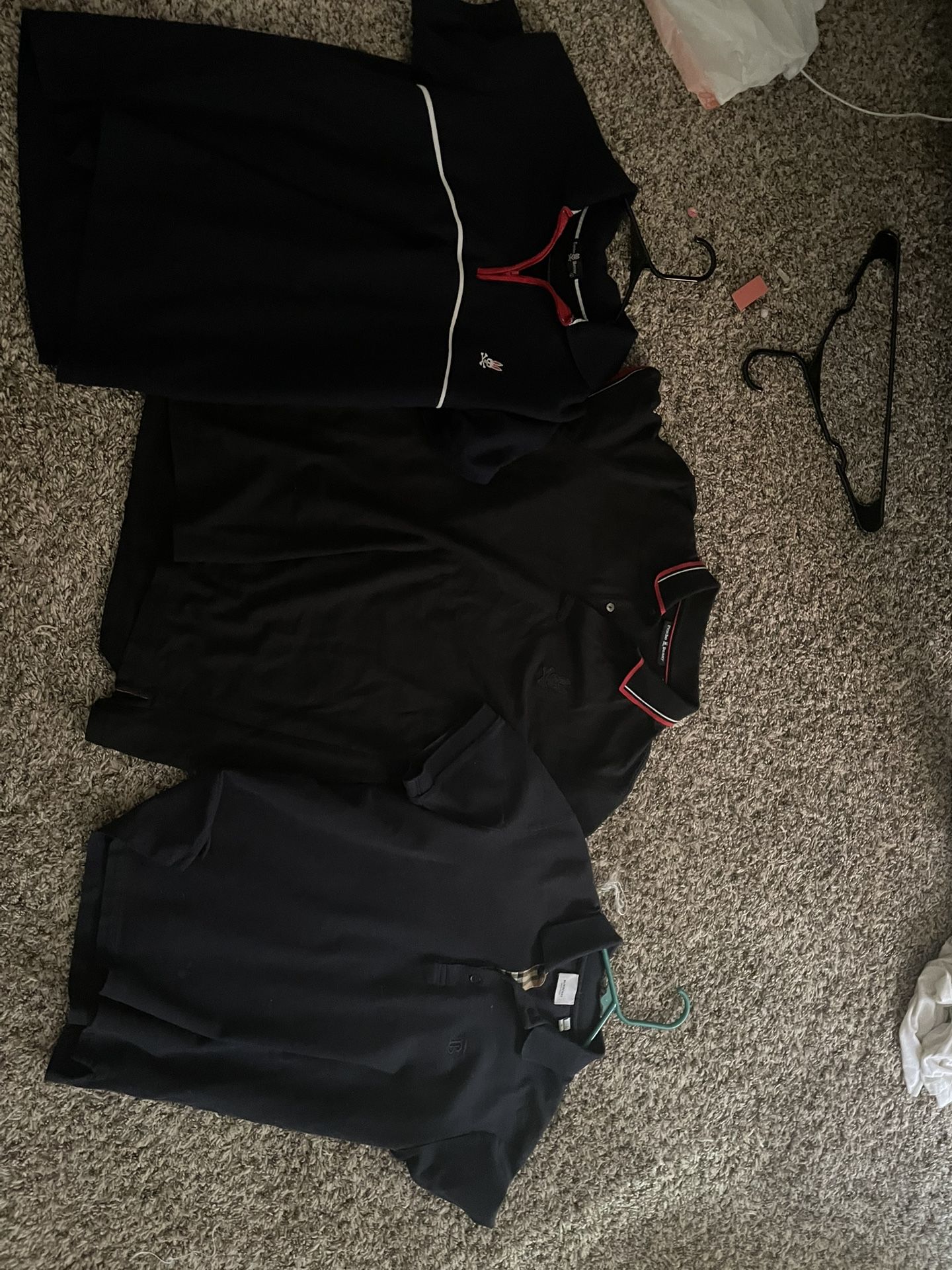 psycho bunny polos and burberry (not free)