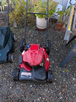 Troy built Gas Mower