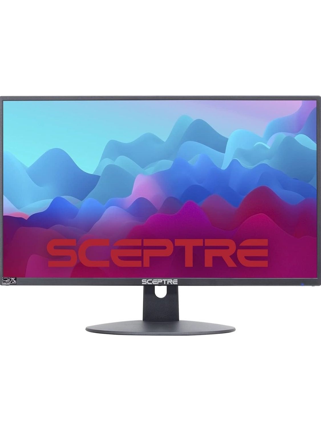 Scepter 20 Inch Monitor - Sceptre 20" 1600x900 75Hz Ultra Thin LED Monitor 2x HDMI VGA Built-in Speakers, Machine Black Wide Viewing Angle 170° (Horiz