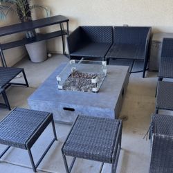 Outdoor Patio Furniture Chair Set