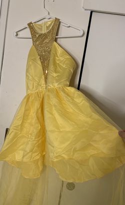 Yellow dress size small