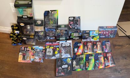 Star Wars and some Star Trek NIB bundle