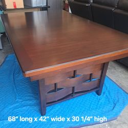 Wood Dining Table (No Chairs)