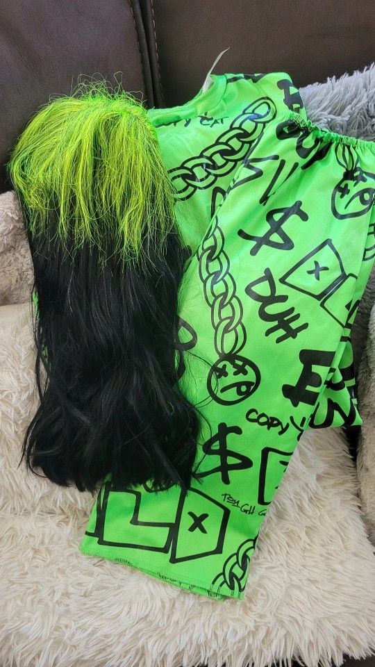 Billie Eilish kids Costume