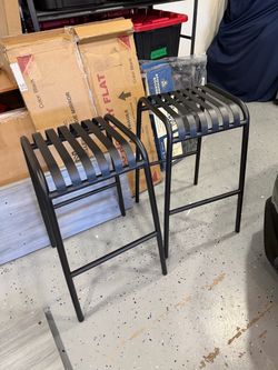 New Outdoor Barstools