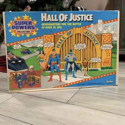 Vintage Kenner DC Super Powers Collection Hall of Justice SEALED box 1984  Box have few little details. BRAND NEW 