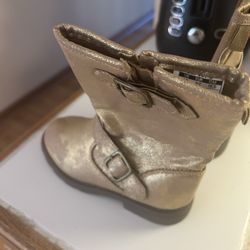 Children Leather Boots Size 9 Carter New