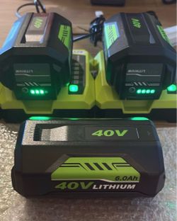 Brand New 40V 6.0Ah Battery – Ryobi Compatible – $20 Each