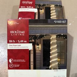 **NEW in Box** Clear Rope Lights 