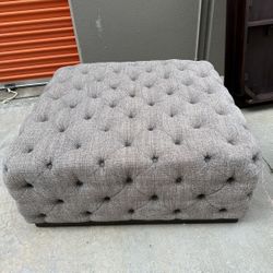 Grey Large Ottoman