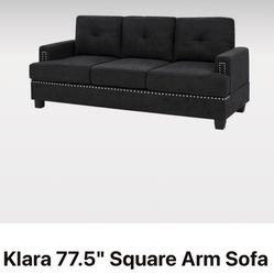 Small Black Sofa For Sale! $300
