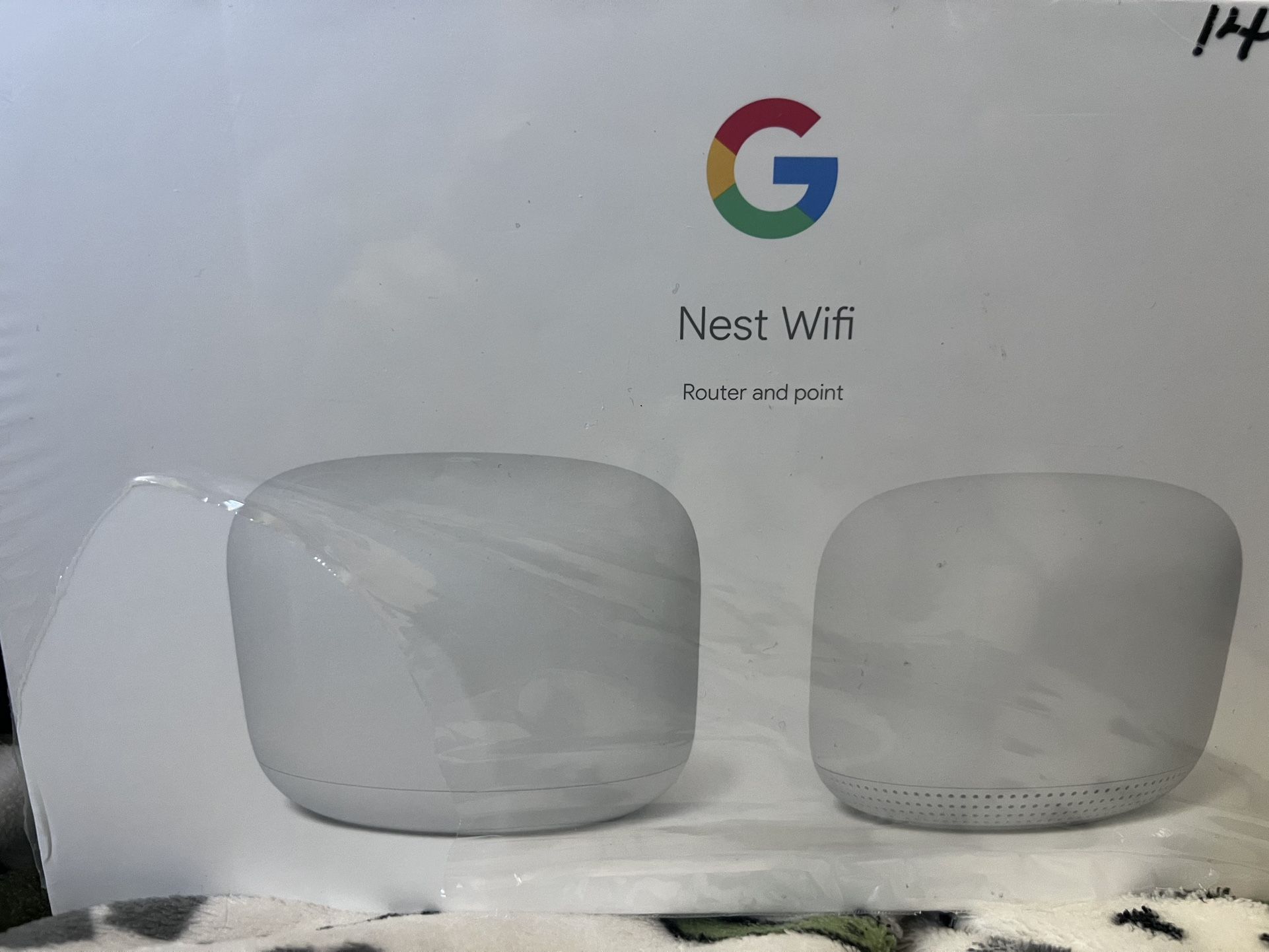 Google Nest WiFi Router And Point 
