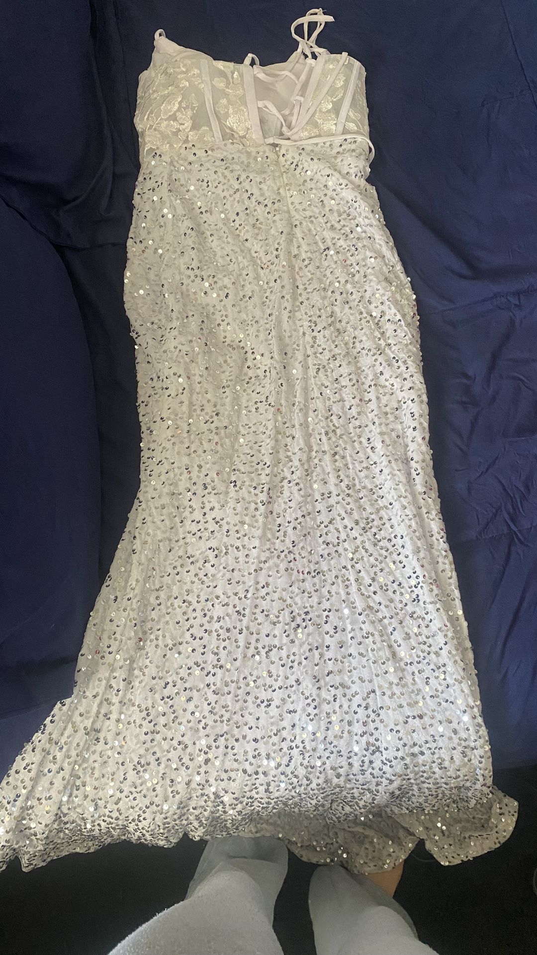 White Sparkle Dress