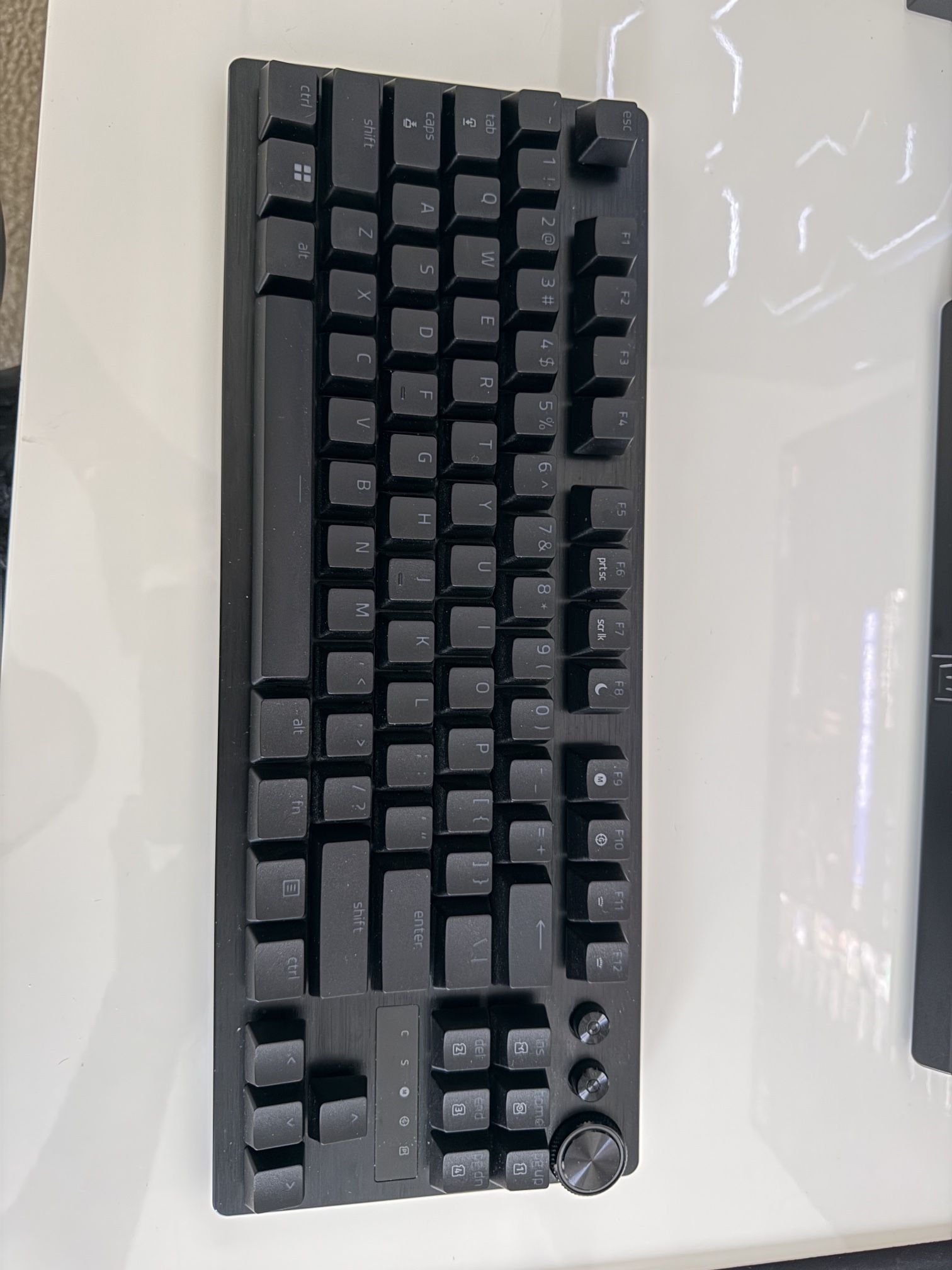 Razer - Huntsman V3 Pro TKL Wired Analog Optical Gaming Keyboard with Snap Tap
