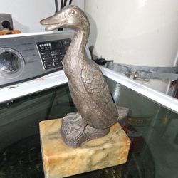 Antique Bronze Duck