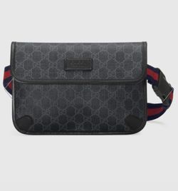 GG Black belt bag