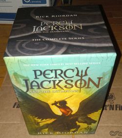 Percy Jackson 1-5 hardback books set by Rick Riordan