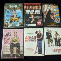 6 Comedy DVD's 