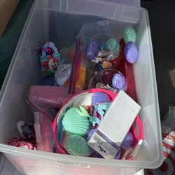 Leftover Ariel Party Stuff