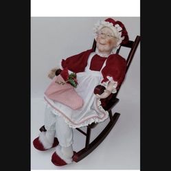 Heritage Porcelain Rocking Granny New In The Box I 