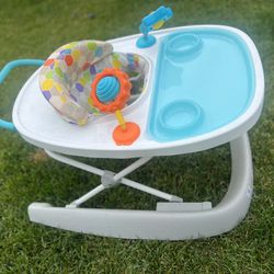 Kids Walker With Extra Tray For Easy Cleaning 