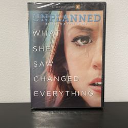 Unplanned DVD Movie NEW SEALED True Story Ashley Bratcher Pro Life Unrated 2019