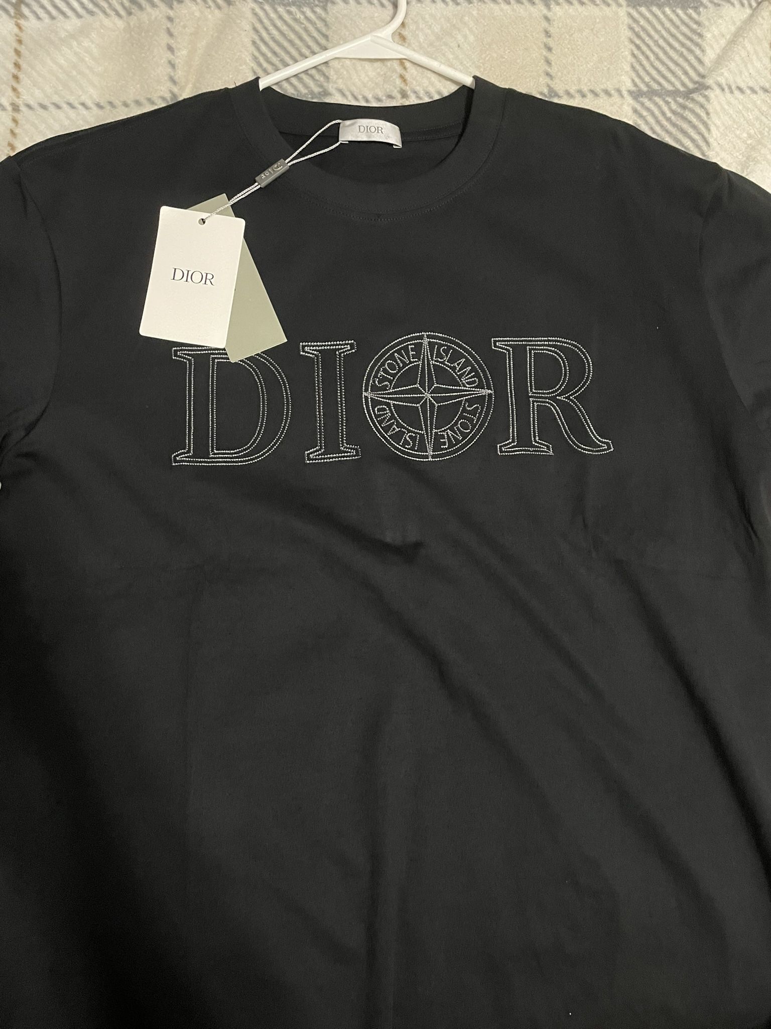 black dior shirt
