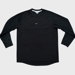 Vintage y2k Nike Embroidered Center Swoosh Logo Crewneck Sweatshirt Size XL