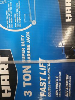 NEW  3 Ton Heavy Duty Jack