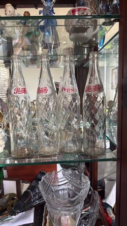 Vintage Pepsi bottles