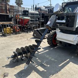 Skid Steer Auger Attachment 