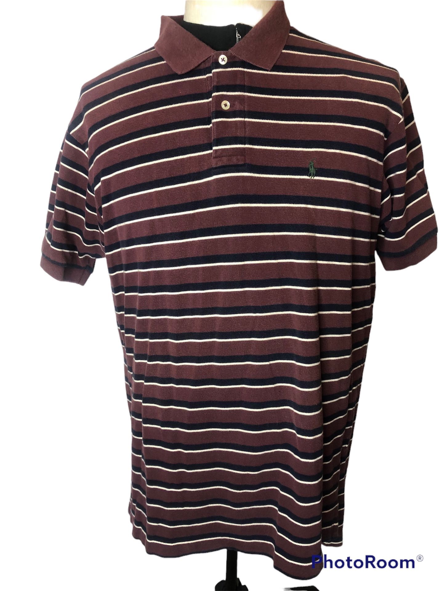  Polo Ralph Lauren Men’s XL Striped Shirt Mesh