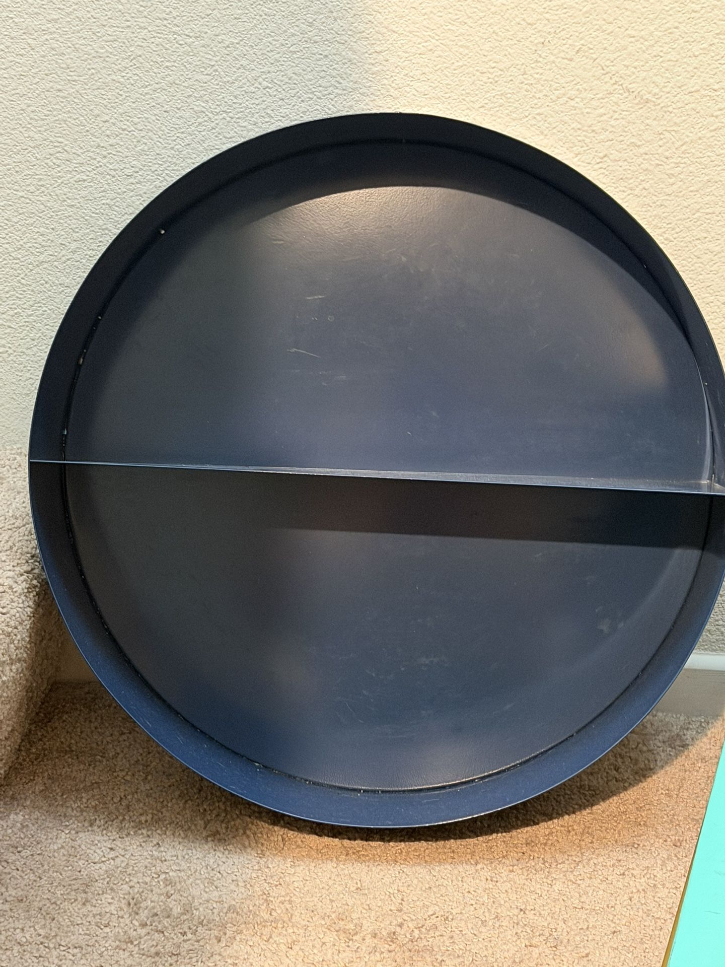 New Metal Round Shelf Navy - From Target