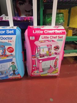 Toy suitcase sets