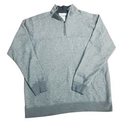 Columbia Fleece Sweatshirt Size Gray 1/4 Zip Pullover Outdoor XL