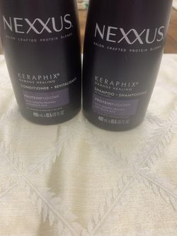Nexxus Repaid Shampoo Amd Conditioner With Keraphix 