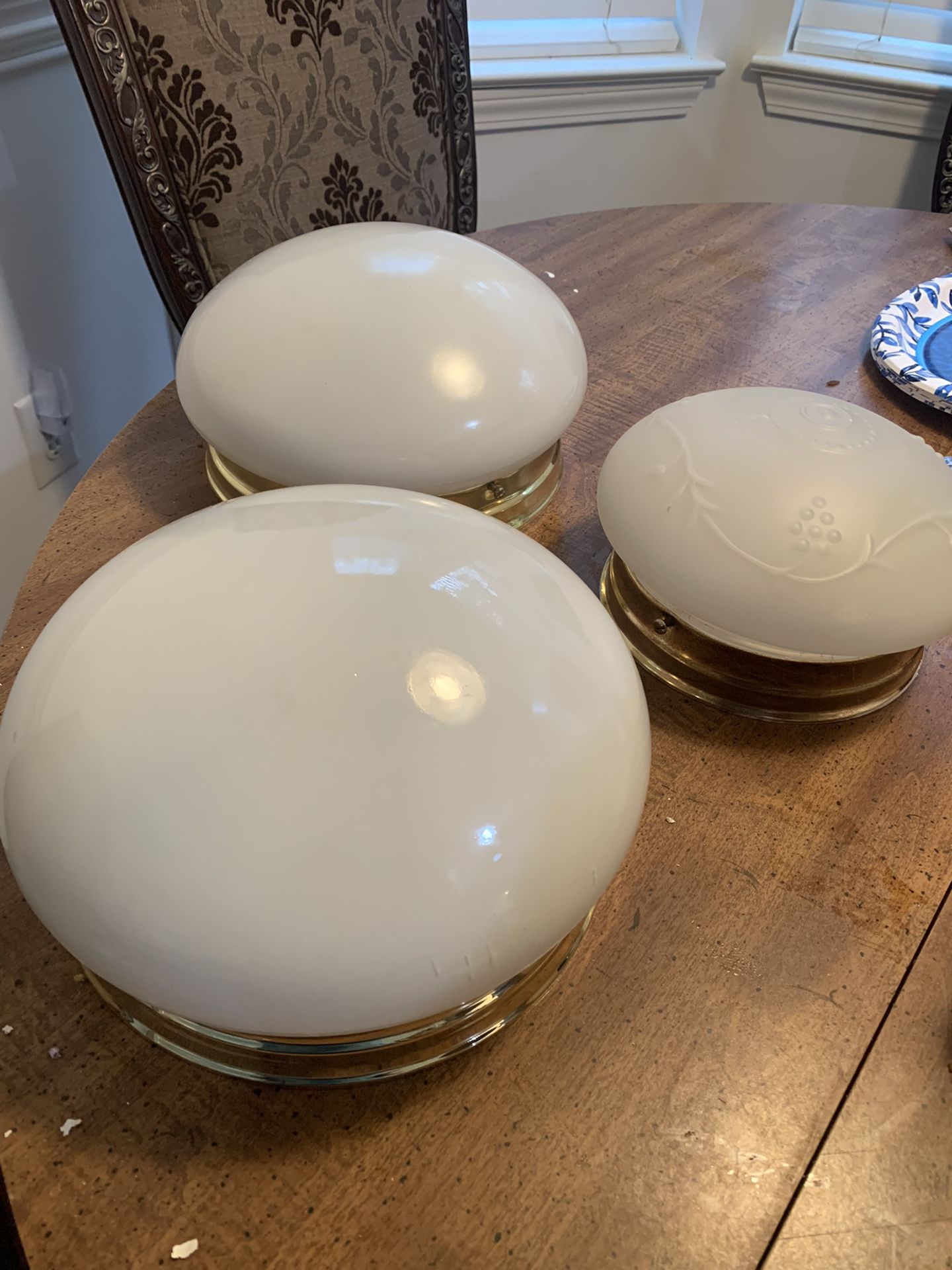 Round Dome Light Globe Fixtures
