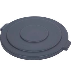 CFS (contact info removed)3 Bronco Polyethylene Round Lid, 26-1/2" Diameter x 2-1/4" Height, Gr