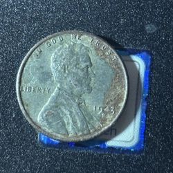 1943 Steel Wheat Penny  San Francisco Mint 