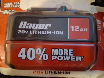 Bauer 20V 12Ah Lithium-Ion Battery
