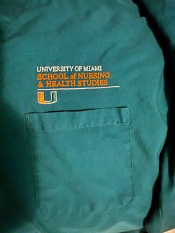 UM nursing school scrubs
